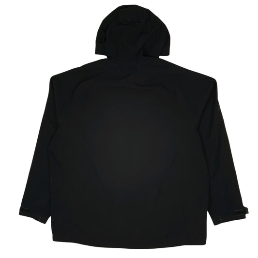 Mens Black Champion Softshell Hoodie Coat