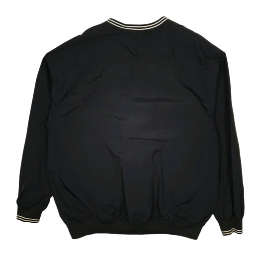 Mens Black Nike Vintage 90s Pullover Smock Full Zip Coat