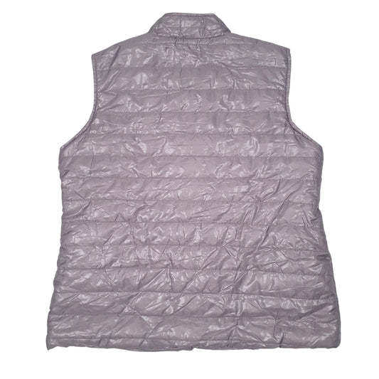 Womens Grey Nathalie Anderson Padded Button Up Coat