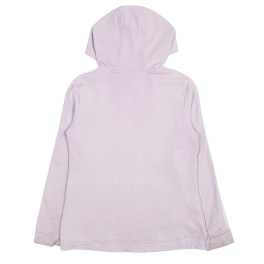 Womens Pink Adidas Hoodie Jumper