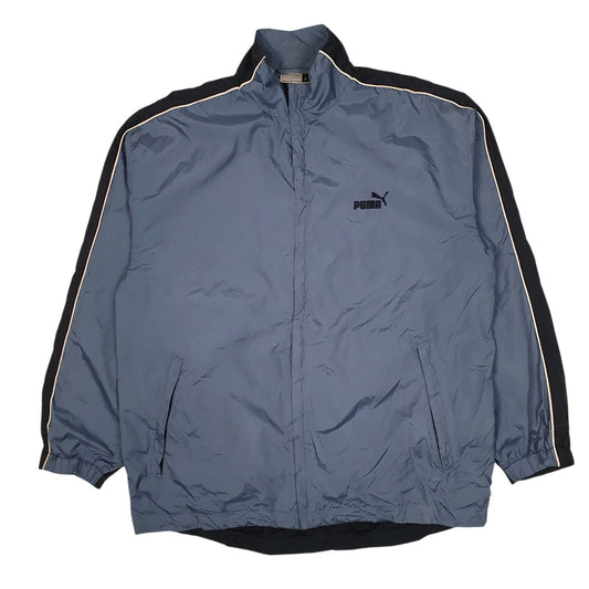 Mens Blue Puma Vintage 00s Coat