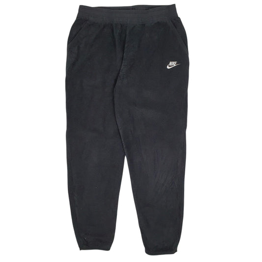 Mens Black Nike Fleece Jogger Trousers