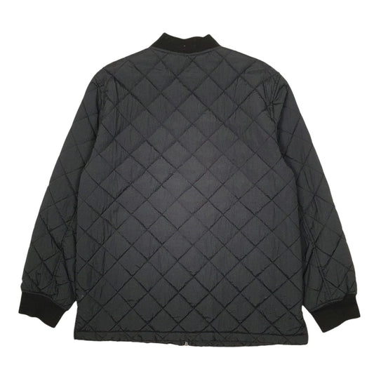 Womens Black Levis Windbreaker Full Zip Coat