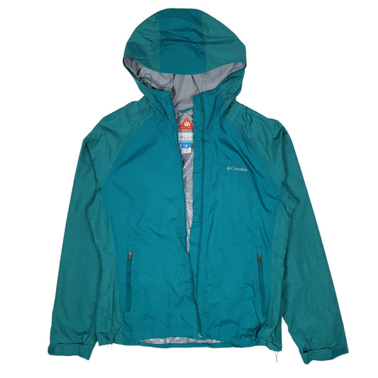 Womens Green Columbia Sportswear Company Omni Heat Hoodie Coat