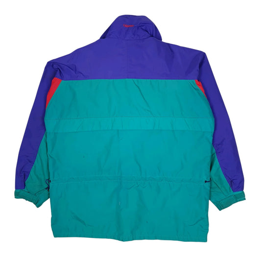 Mens Blue Columbia Sportswear Company Gizzmo Vintage 90s Rain Coat
