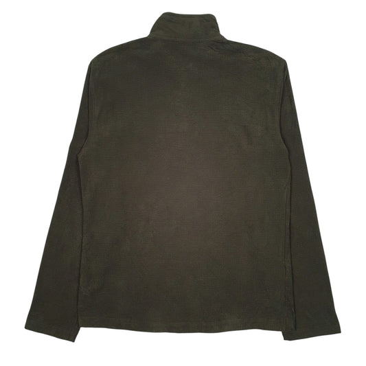 Mens Green Starter Quarter Zip Jumper