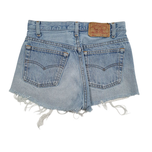 Womens Blue Levis Vintage Made In USA Shorts