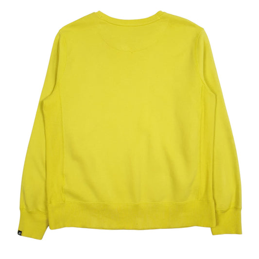 Mens Yellow Nike Crewneck Jumper