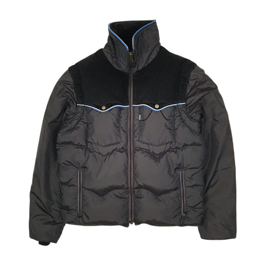 Mens Grey Levis Western Vintage 90s Coat