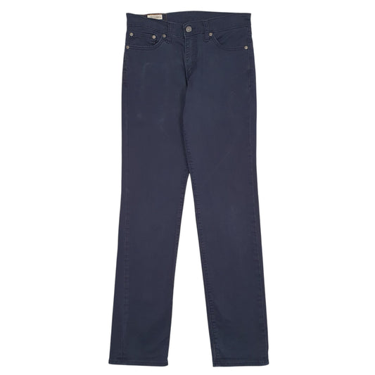 Mens Navy Levis 511 Chino Trousers