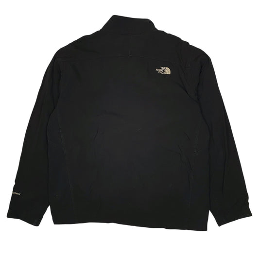 Mens Black The North Face Windbreaker Hoodie Coat