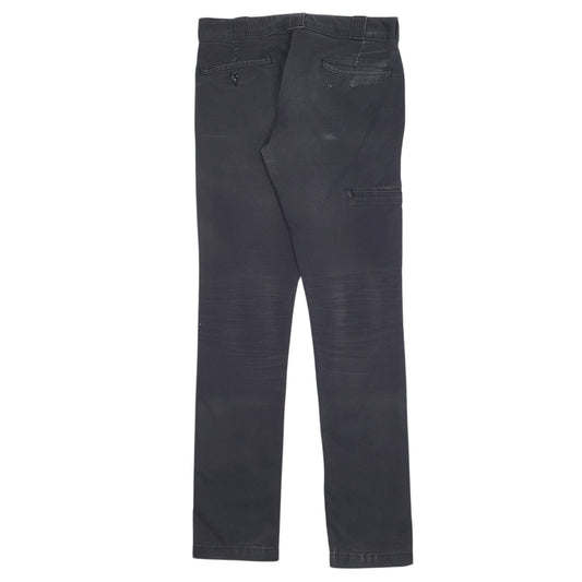 Mens Grey Dickies Workwear Double Knees Trousers