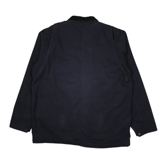 Mens Navy Cornerstone Chore Barn Coat