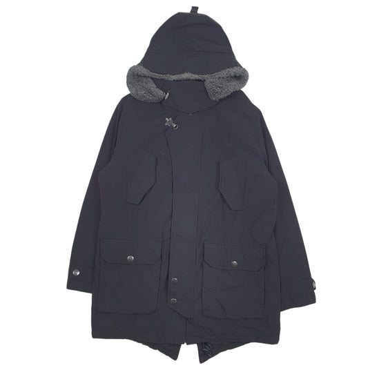 Mens Black Nautica Padded Coat
