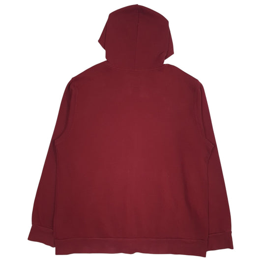 Mens Burgundy Dickies Full Zip Jumper