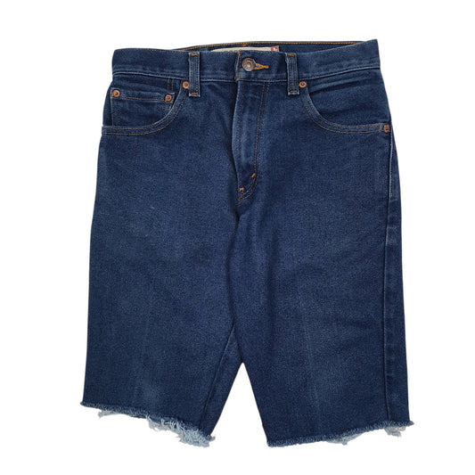 Mens Blue Levis 517 Cut Off Denim Shorts