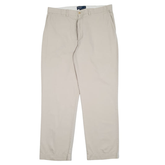 Mens Cream Polo Ralph Lauren Prospect Pant Chino Trousers