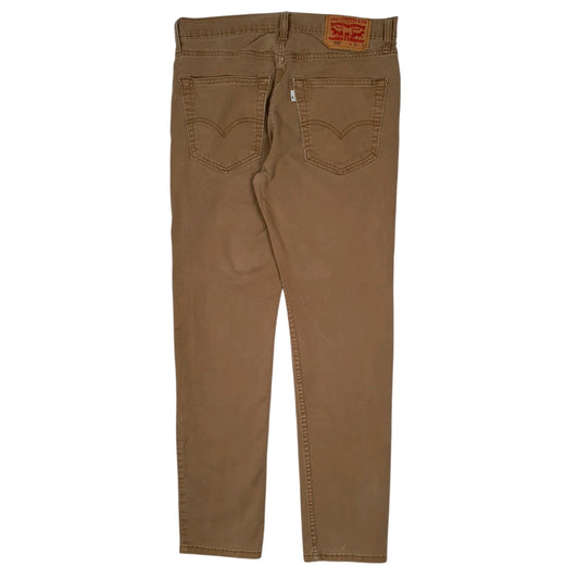 Mens Beige Levis 502 Trousers