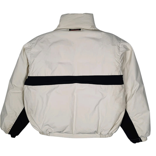 Mens Cream Nautica Competition Reversible Coat