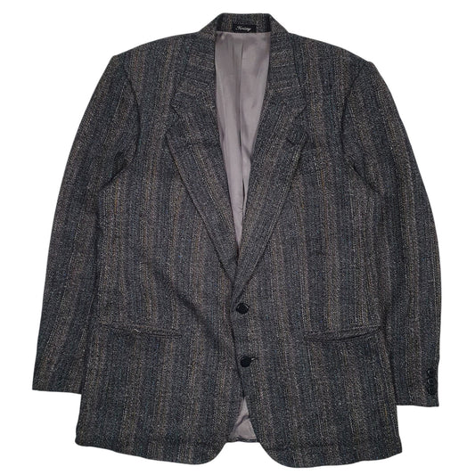 Mens Grey Heritage Hoodie Coat