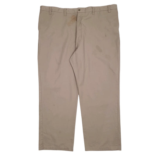 Mens Brown Dickies Workwear Chino Trousers
