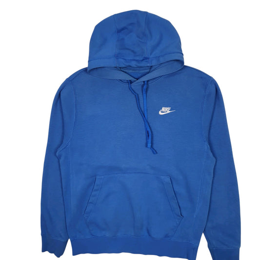 Mens Blue Nike Hoodie Jumper