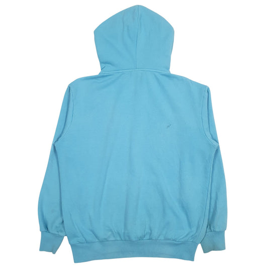 Mens Blue Dickies Spellout Hoodie Jumper