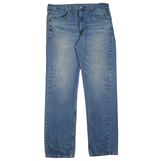 Mens Blue Levis 505 JeansW38 L34