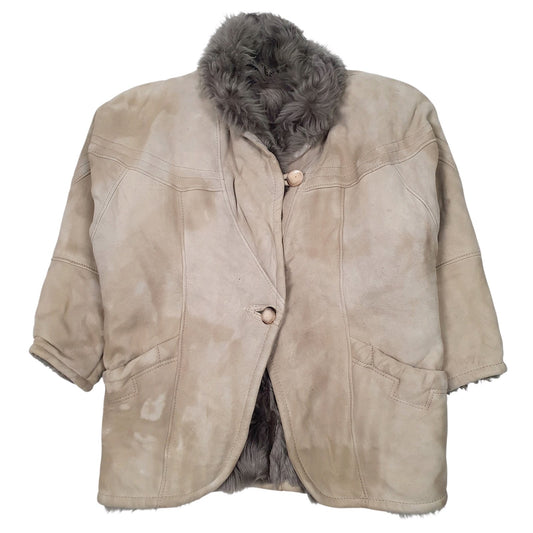 Mens Beige Unbranded Afghan Coat