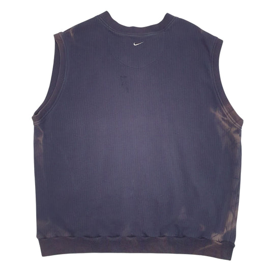 Mens Navy Nike Golf Vest Jumper
