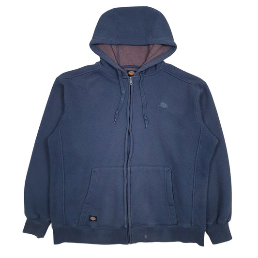 Mens Blue Dickies Full Zip Jumper