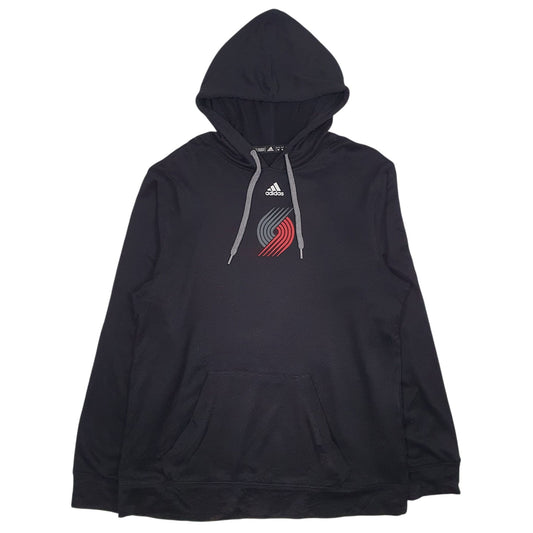 Mens Black Adidas Climawarm Hoodie Jumper