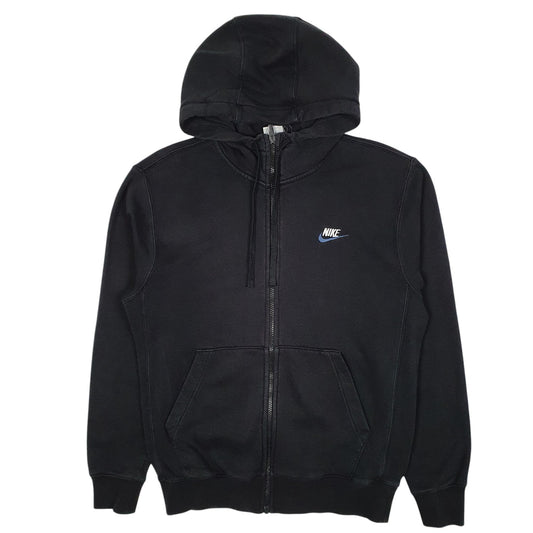 Mens Black Nike Hoodie Full Zip Jumper