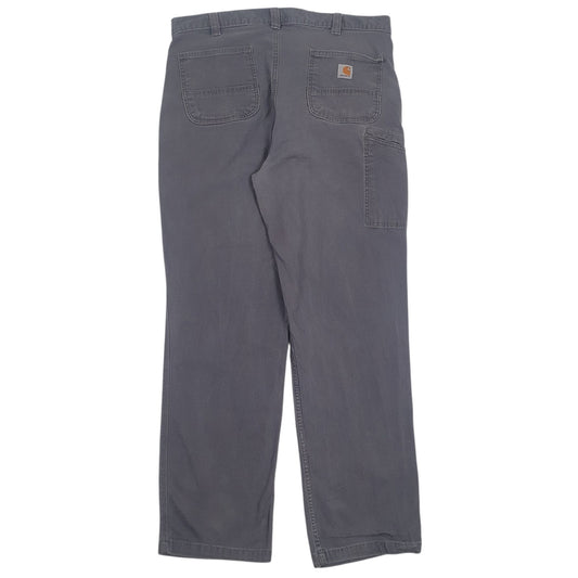 Mens Grey Carhartt Workwear Carpenter Jeans