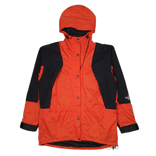 Womens Orange The North Face Goretex Hoodie Coat