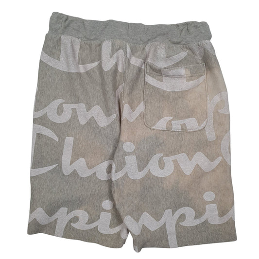 Mens Grey Champion Reverse Weave Shorts