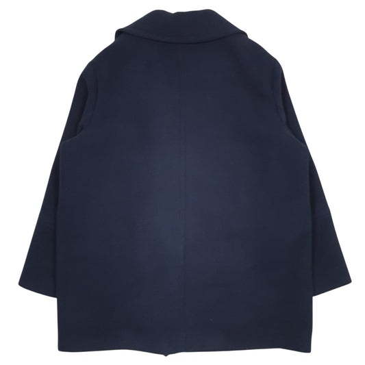 Womens Navy M&S Coat