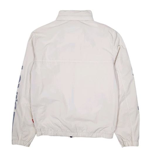 Mens White Levis Coat
