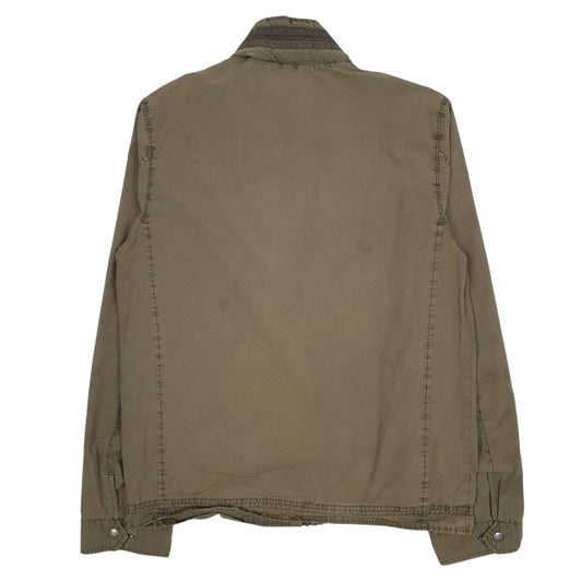 Mens Green Levis Hooded Coat