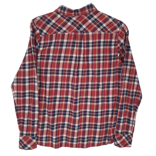 Womens Red Earth Flannel Shirt