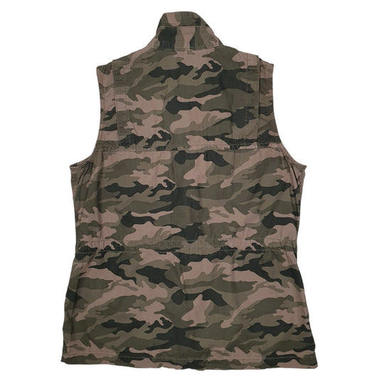 Mens Green Carhartt Camo Vest Bodywarmer Utility Hoodie Coat