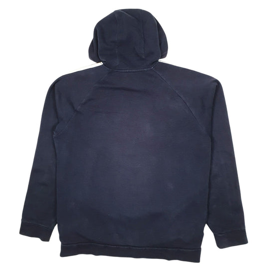 Mens Navy Adidas Hoodie Jumper