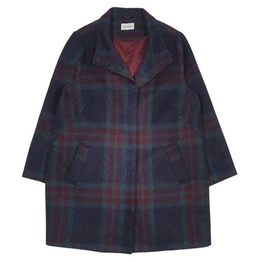 Womens Navy M&S Coat