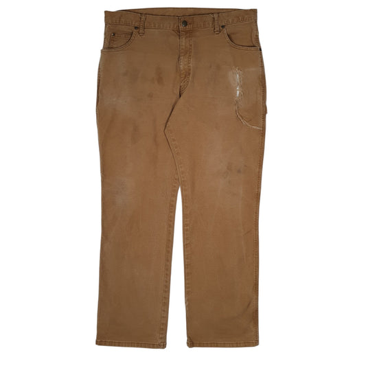 Mens Tan Dickies Carpenter Trousers