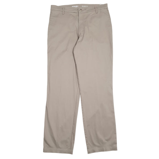 Mens Brown Wrangler Chino Trousers