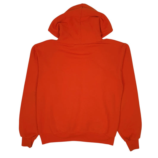 Mens Orange Champion Auburn College Hoodie Jumper