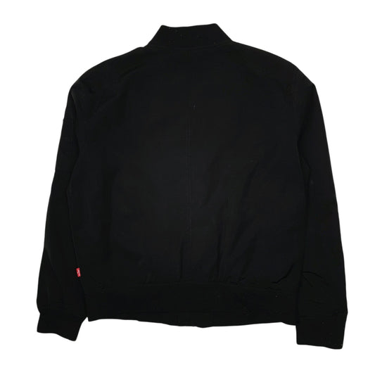 Womens Black Levis Bomber Harrington Coat