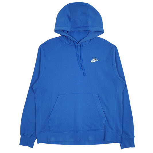 Mens Blue Nike Hoodie Jumper