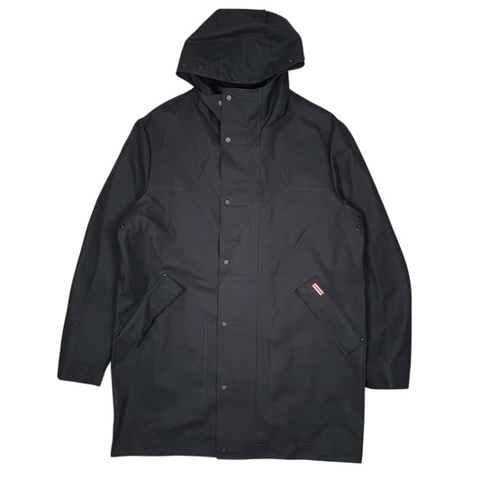 Mens Grey Hunter PVC Rain Coat Coat