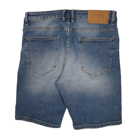 Mens Blue Zara Man Shorts